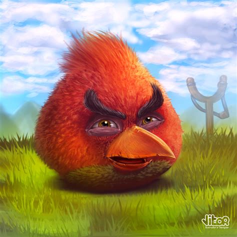 angry birds fan art.
